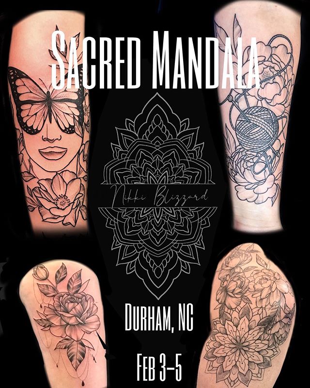 Guest Artist Nikki Blizzard will be back at Sacred Mandala Studio February 3, 4 and 5. Don't miss out as her spots fill up quickly!